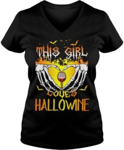 This Girl Loves Halloween T-Shirt SR01