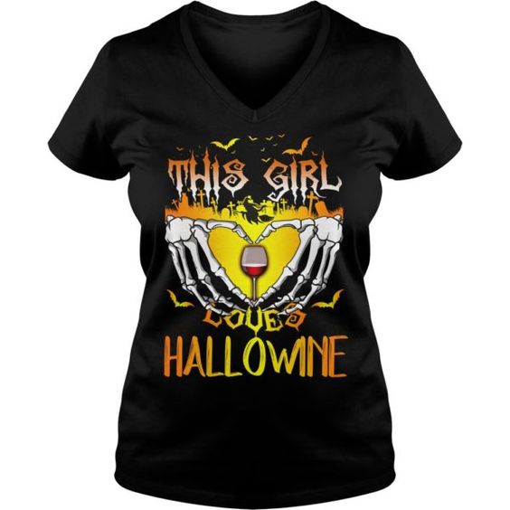This Girl Loves Halloween T-Shirt SR01