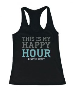 This Is My Happy Hour Tank Top SR01