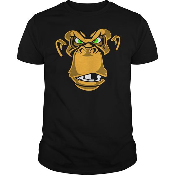 Angry Monkey S Face T Shirt EC01
