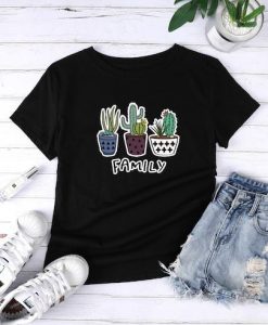 Cactus Family T-Shirt SR01