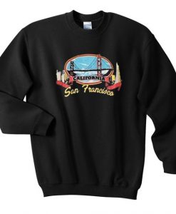 California san francisco sweatshirt EC01