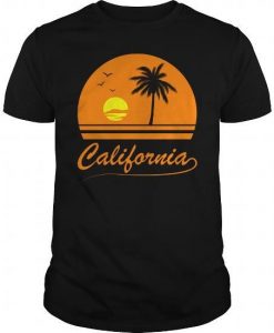 California sunset Tshirt EC01