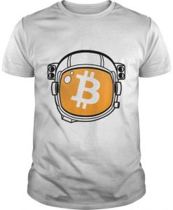 Crypto Bitcoin Astronaut T-shirt ZK01