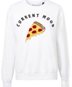 Current Mood Pizza Sweatshirt EL01