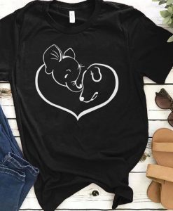 Elephants and dogs T-Shirt SR01