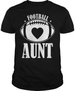 Football Aunt T-shirt SR01