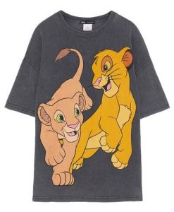 Front print Lion King T-Shirt SR01