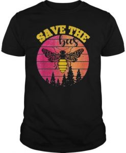 Graphic Honey Bee Lovers T-shirt FD01