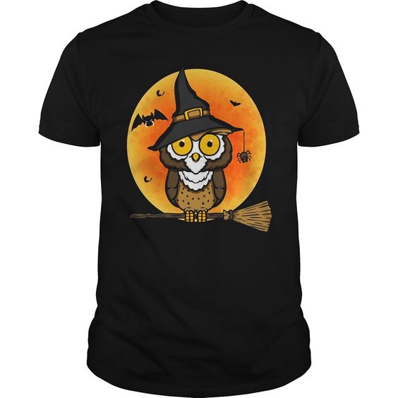 Halloween Owl T Shirt EC01