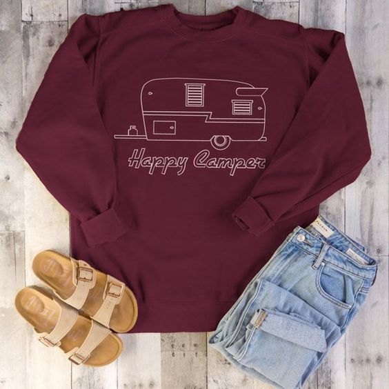 Happy Camper Sweatshirt EL01
