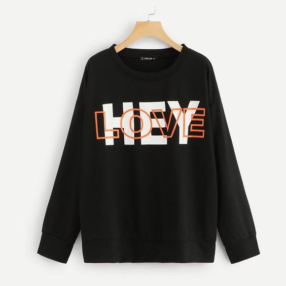 Hey Love Sweatshirt SR01