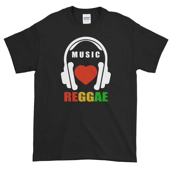 I Love Reggae Music T-Shirt SR01