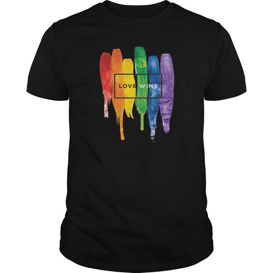 LGBT Love Wins T-Shirt EL01