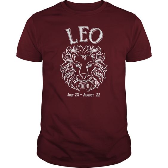 Leo Lion Horoscope T-shirt ZK01