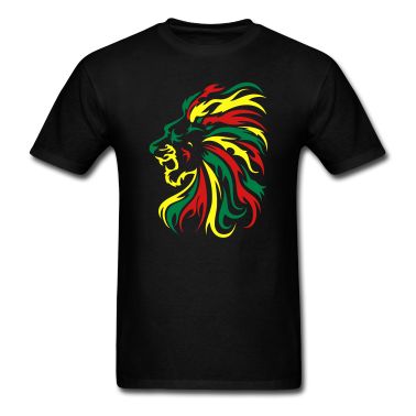 Lion Tribal Reggae T-shirt SR01