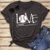 Love Baseball T-Shirt SR01