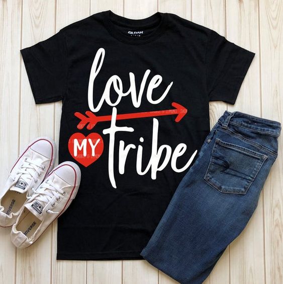 Love My Tribe T Shirt SR01