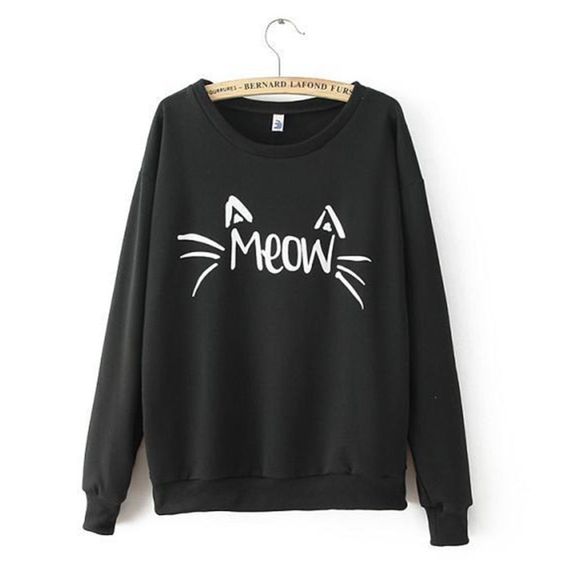 Meow Cat Sweatshirt EL01