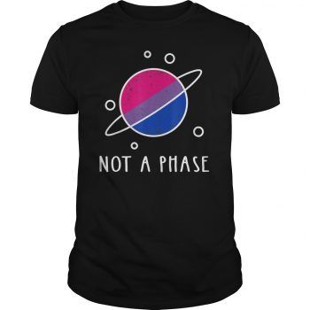 Not A Phase Bisexual T-Shirt EL01
