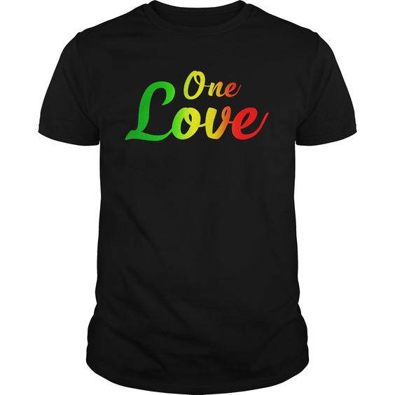 One Love Reggae T Shirt SR01