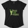 Peace Love Veggies T Shirt SR01