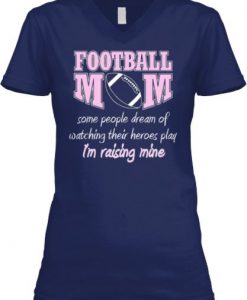 Proud Football Moms T-Shirt SR01
