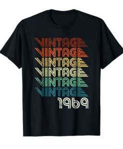 Retro Vintage 1969 T-shirt FD01