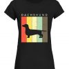 Retro Vintage Style Dachshund T-shirt FD01
