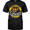 SaveThe Bees Design Planet EarthT-Shirt FD01