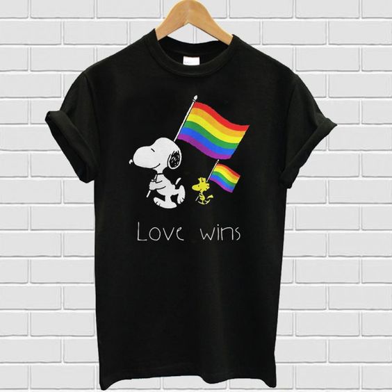 Snoopy And Woodstock LGBT T-Shirt EL01