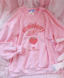 Strawberry Milk Sweatshirt EL01