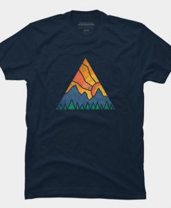 Sunrise on the mountain T-Shirt EC01
