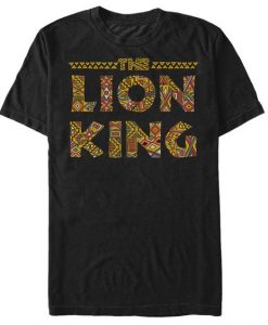 Tribal Print Lion King T-Shirt SR01