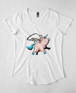 Unicorn Pig T-Shirt AD01