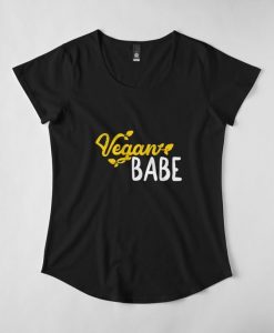 Vegan Babe T Shirt SR01