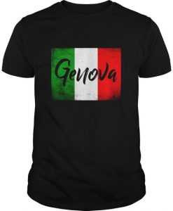 Vintage Genova Italia T-shirt ZK01