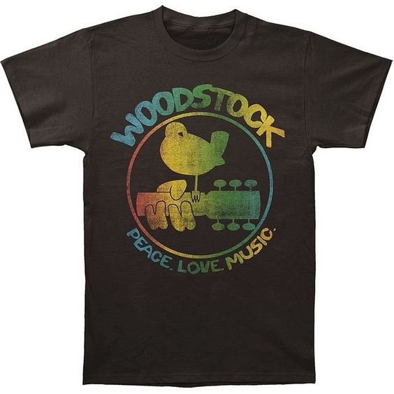 Woodstock Colorful Logo Fitted T-Shirt FD01