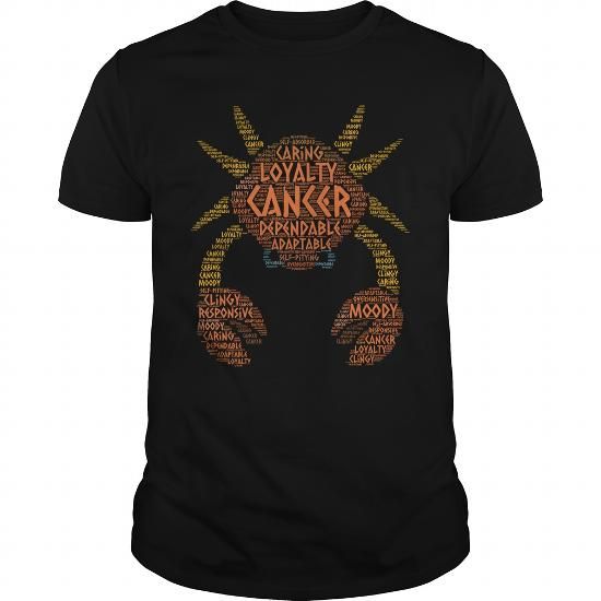 Zodiac Cancer Horoscope T-Shirt FR01