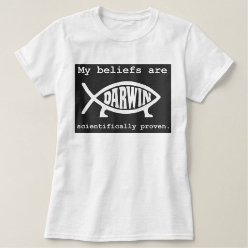 Atheist Darwin T-shirt EC01