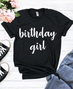 Birthday Girl T Shirt SR01