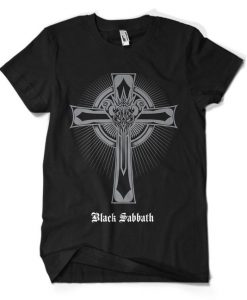 Black Sabbath Cross T-Shirt SR01