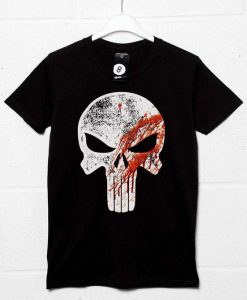 Bloody Punish Skull T-Shirt DV01
