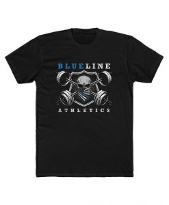 Blueline Muscle Skull T-Shirt DV01