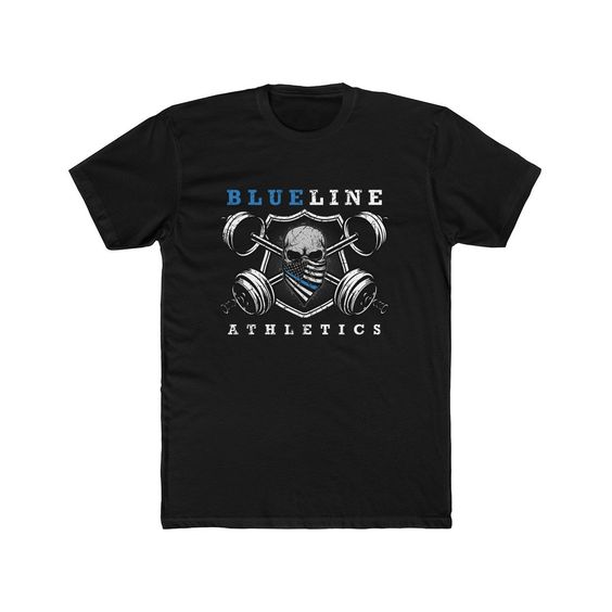 Blueline Muscle Skull T-Shirt DV01