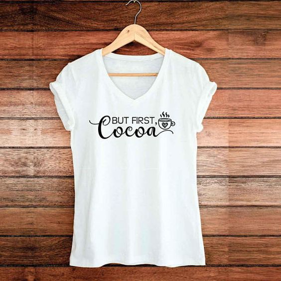 But First Cocoa T-Shirt EL01