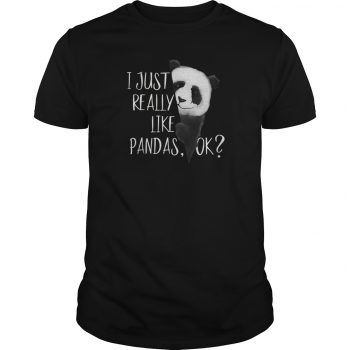 Cute Bear I Love Panda T-Shirt KH01