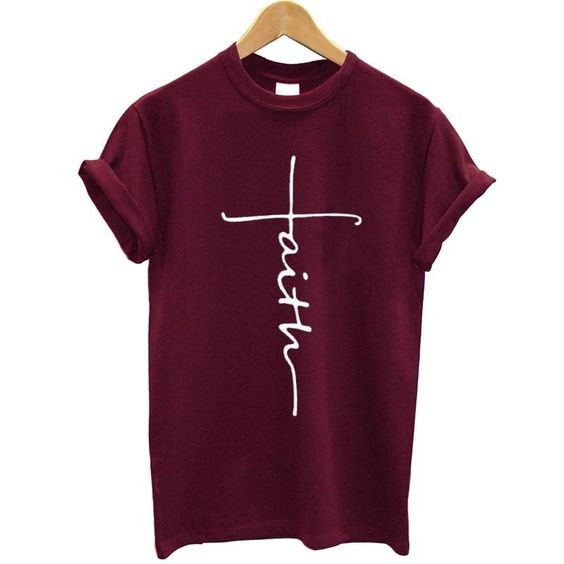Faith Jesus Cross T-Shirts KH01
