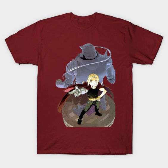 Fullmetal Alchemist Print T Shirt SR01