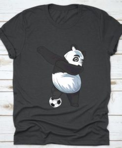 Funny Panda Dabbing Bear Soccer T-Shirt KH01
